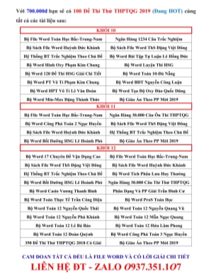 Đề kiểm tra chất lượng giữa kì 1 môn Toán Lớp 10